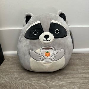 ROCKY — Fall Squishmallow (Raccoon)